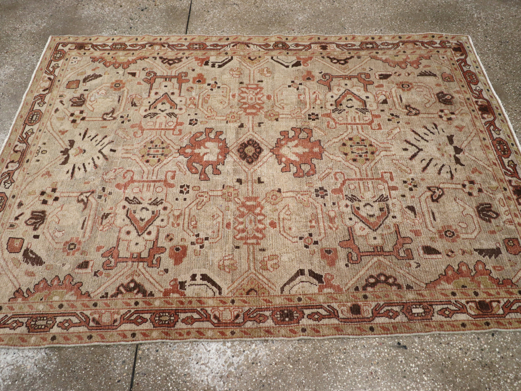 Vintage Persian Malayer Rug, No.23615 - Galerie Shabab