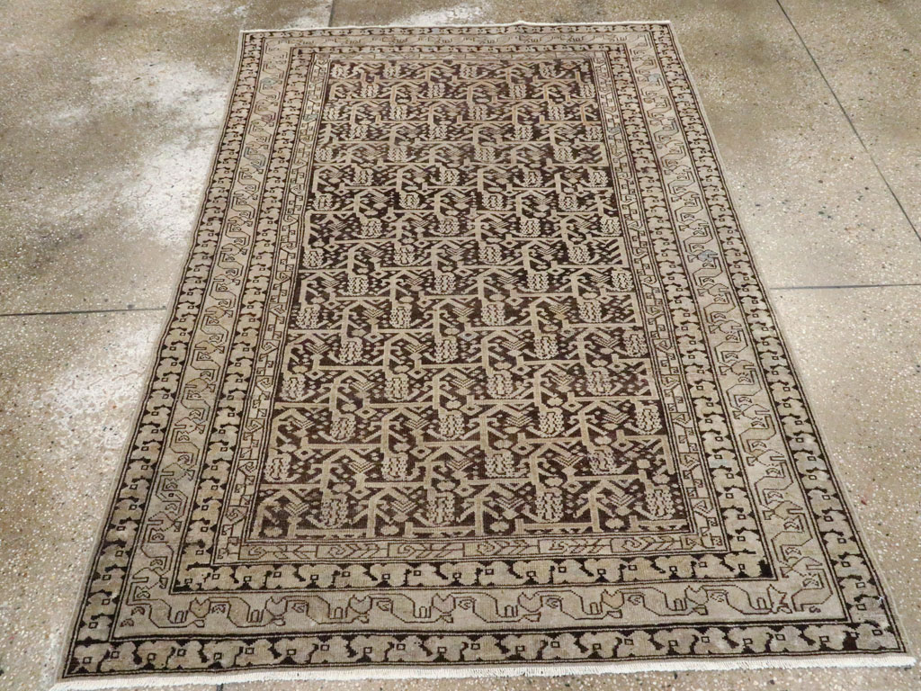 Vintage Persian Malayer Rug, No.23616 - Galerie Shabab