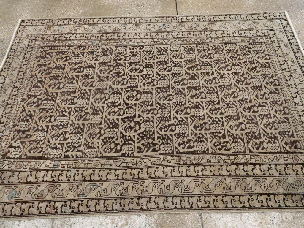 Vintage Persian Malayer Rug, No.23616 - Galerie Shabab