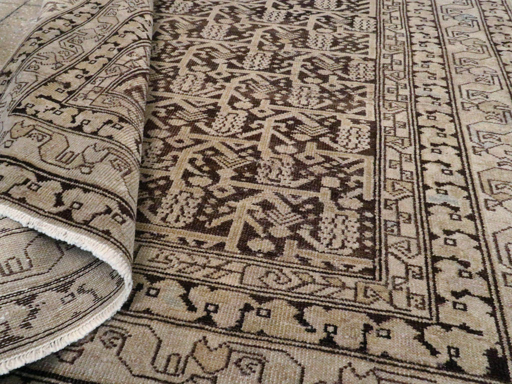 Vintage Persian Malayer Rug, No.23616 - Galerie Shabab