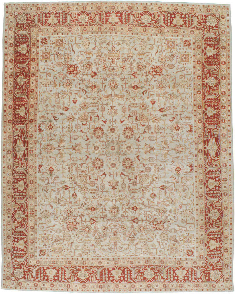 Antique Persian Tabriz Carpet, No.23617 - Galerie Shabab