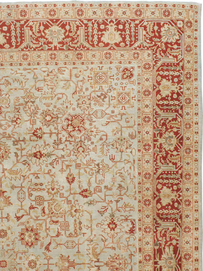 Antique Persian Tabriz Carpet, No.23617 - Galerie Shabab