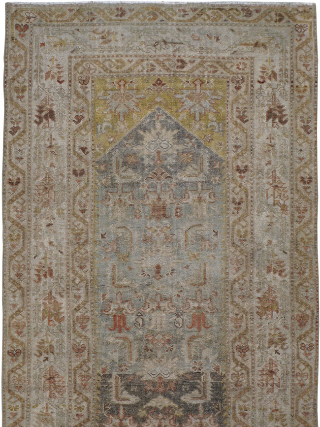 Vintage Persian Malayer Runner, No.23618 - Galerie Shabab