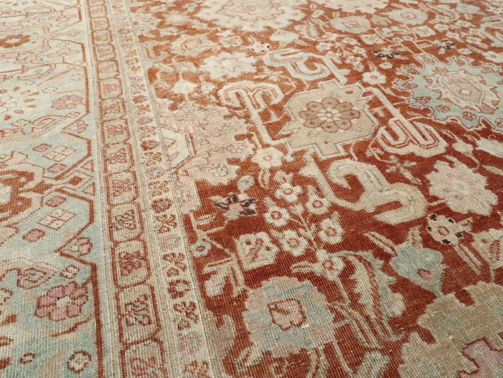 Antique Persian Tabriz Large Room Size Carpet, No.23620 - Galerie Shabab