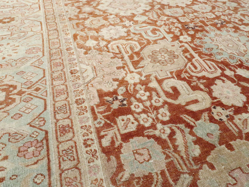 Antique Persian Tabriz Large Room Size Carpet, No.23620 - Galerie Shabab