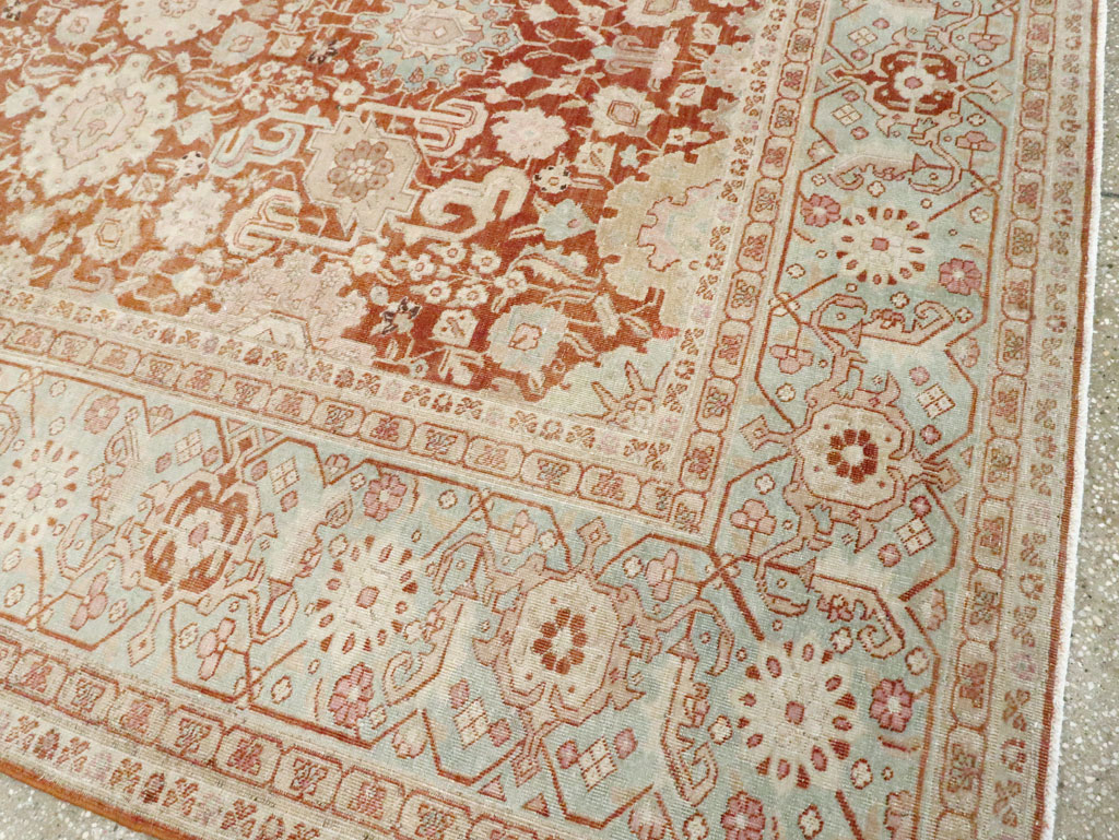 Antique Persian Tabriz Large Room Size Carpet, No.23620 - Galerie Shabab