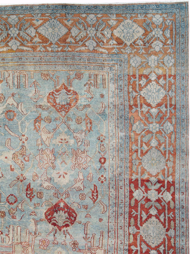 Antique Persian Bibikabad Carpet, No.23623 - Galerie Shabab