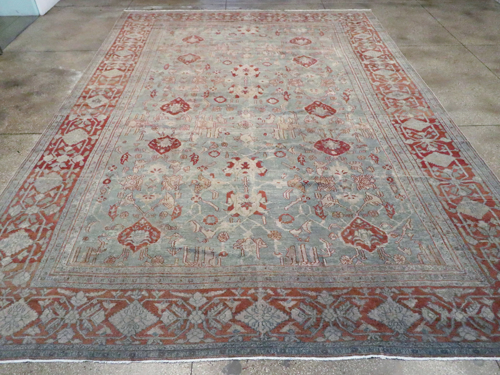 Antique Persian Bibikabad Carpet, No.23623 - Galerie Shabab