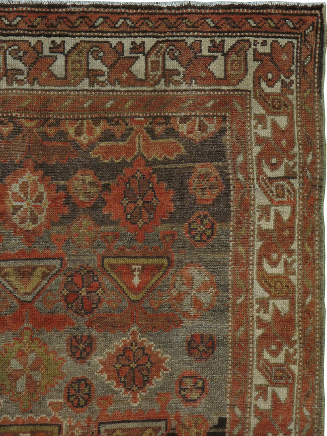 Vintage Persian Malayer Rug, No.23624 - Galerie Shabab