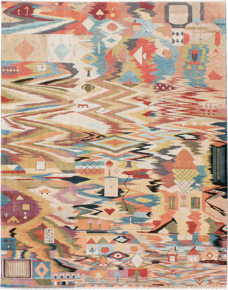 Vintage Turkish Anatolian Carpet, No.23628 - Galerie Shabab