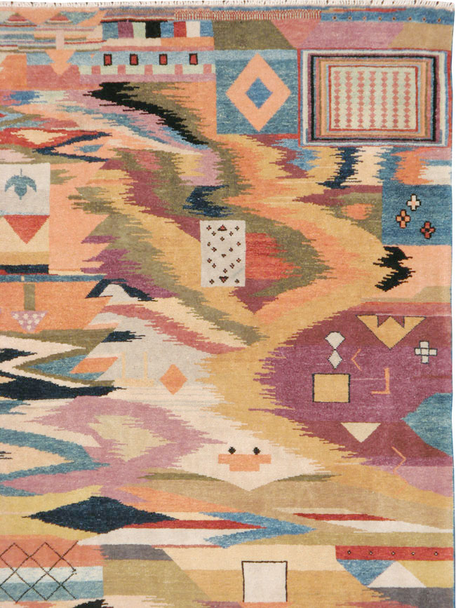 Vintage Turkish Anatolian Carpet, No.23628 - Galerie Shabab