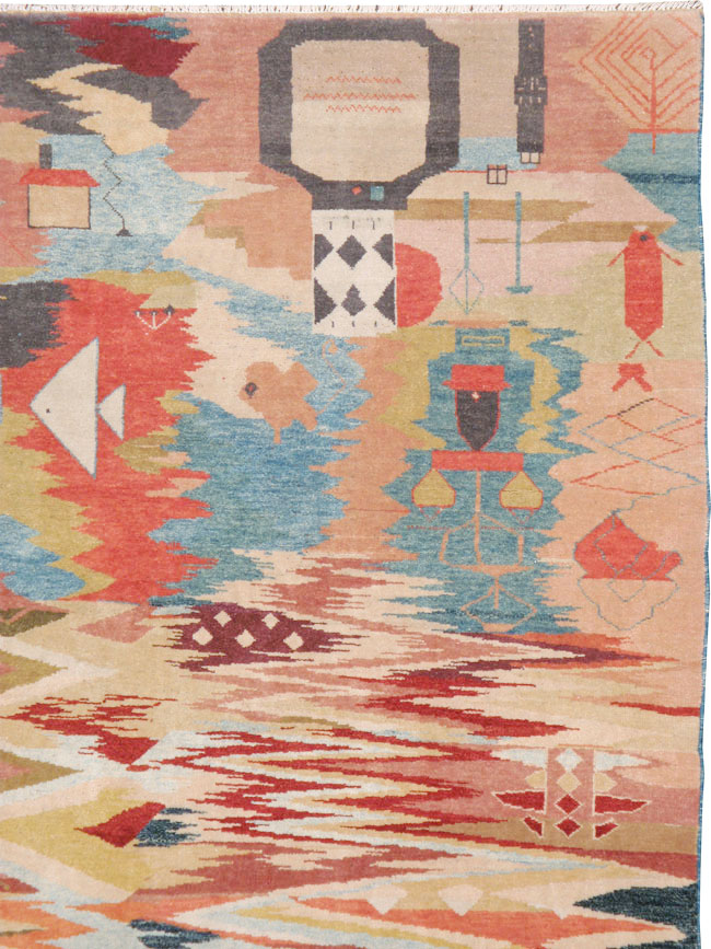 Vintage Turkish Anatolian Carpet, No.23628 - Galerie Shabab