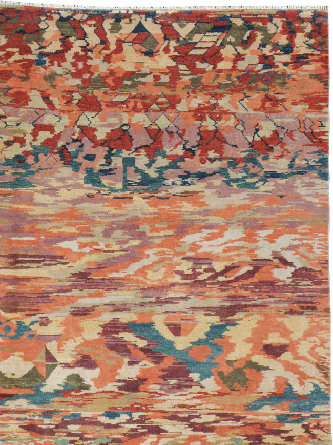 Vintage Turkish Anatolian Accent Rug, No.23629 - Galerie Shabab