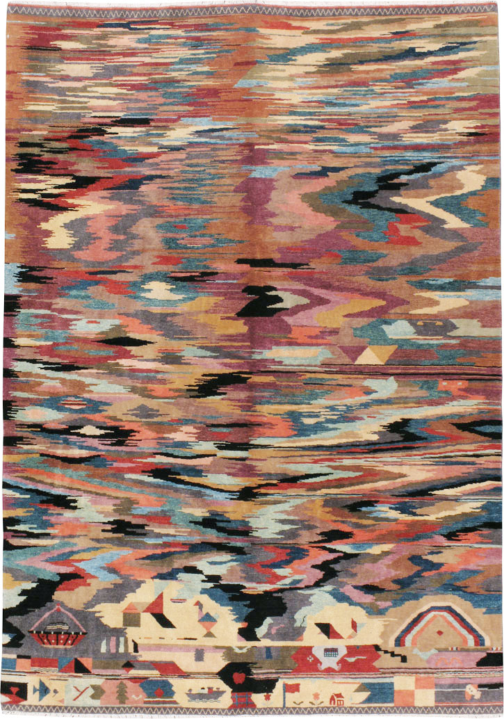 Vintage Turkish Anatolian Carpet, No.23630 - Galerie Shabab