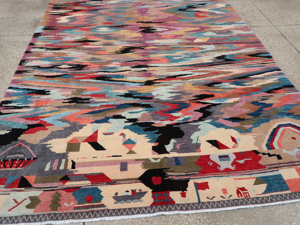 Vintage Turkish Anatolian Carpet, No.23630 - Galerie Shabab
