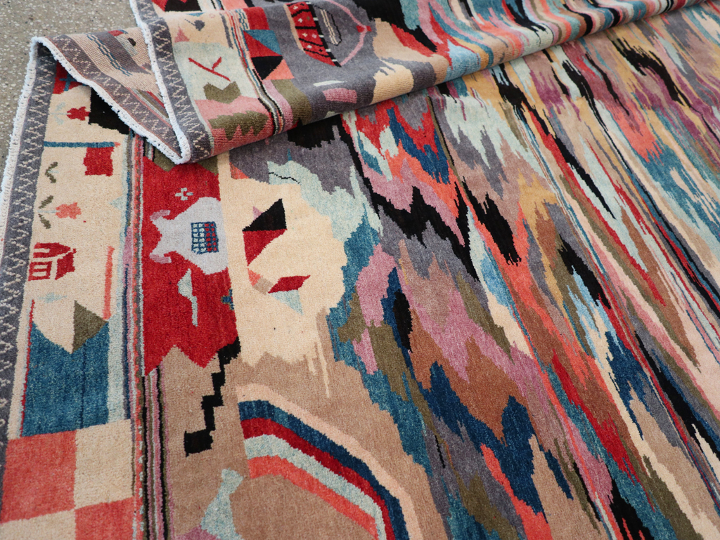 Vintage Turkish Anatolian Carpet, No.23630 - Galerie Shabab