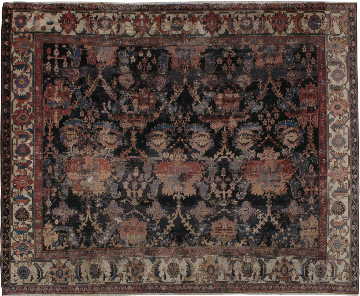Antique Bakhtiari Carpet, No.23632 - Galerie Shabab