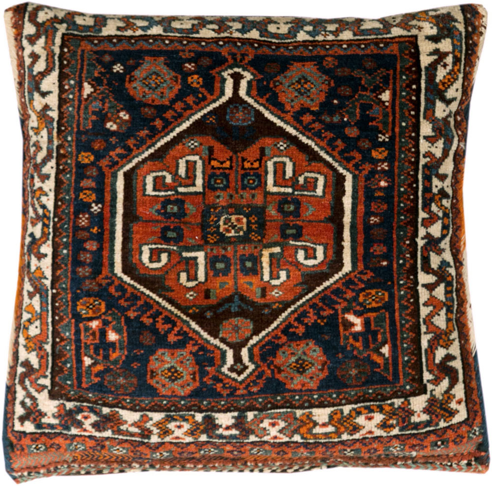 Vintage Persian Northwest Bag Face Pillow, No.23639 - Galerie Shabab