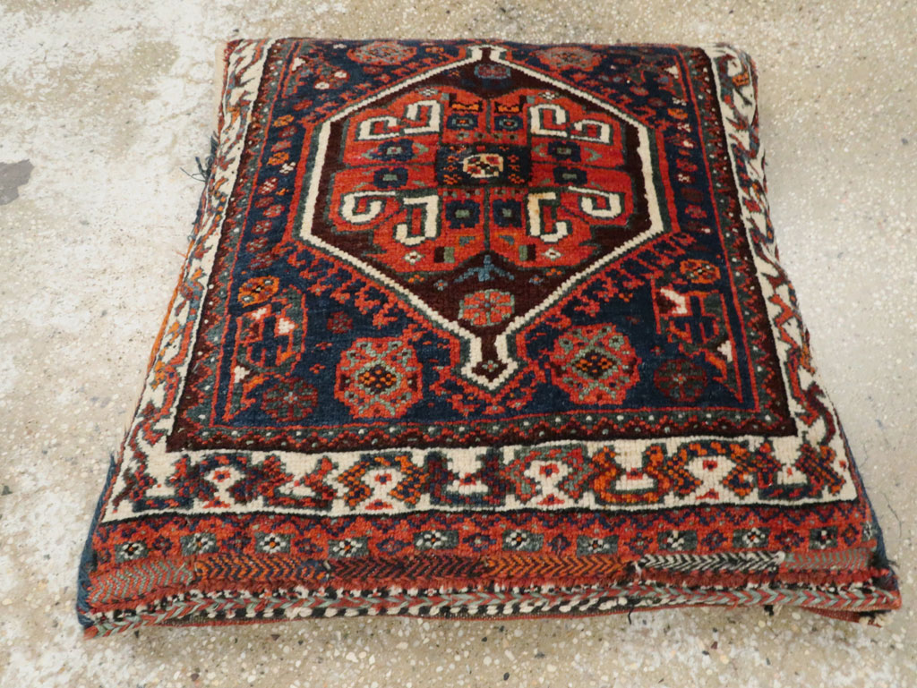 Vintage Persian Northwest Bag Face Pillow, No.23639 - Galerie Shabab