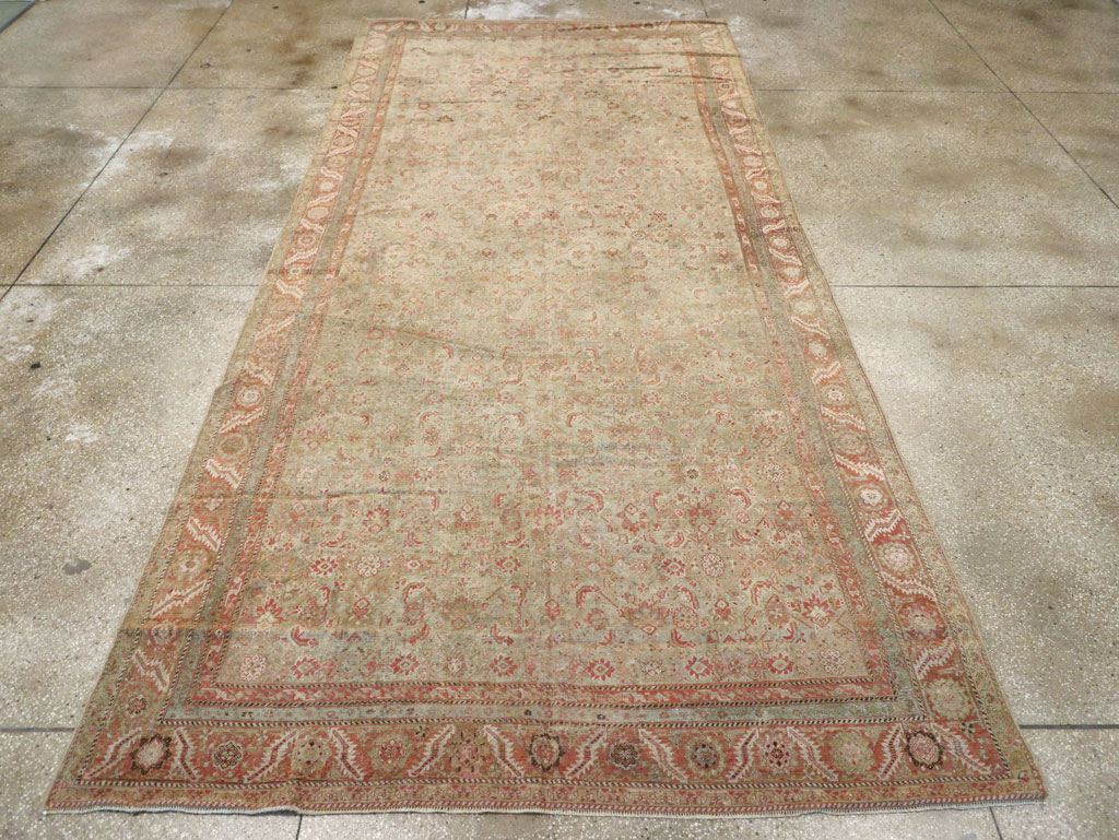 Antique Persian Malayer Long Gallery Carpet, No.23642 - Galerie Shabab