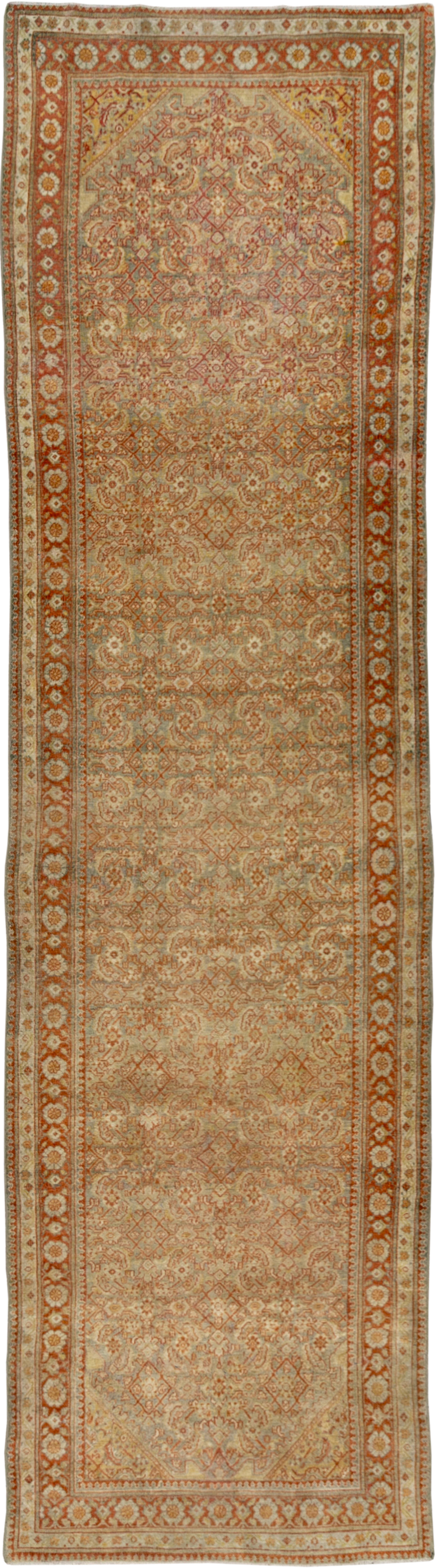 Antique Persian Malayer Runner, No.23646 - Galerie Shabab