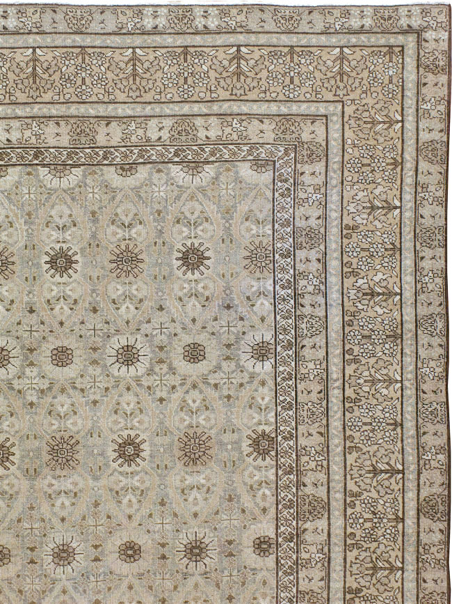 Antique Persian Tabriz Carpet, No.23647 - Galerie Shabab