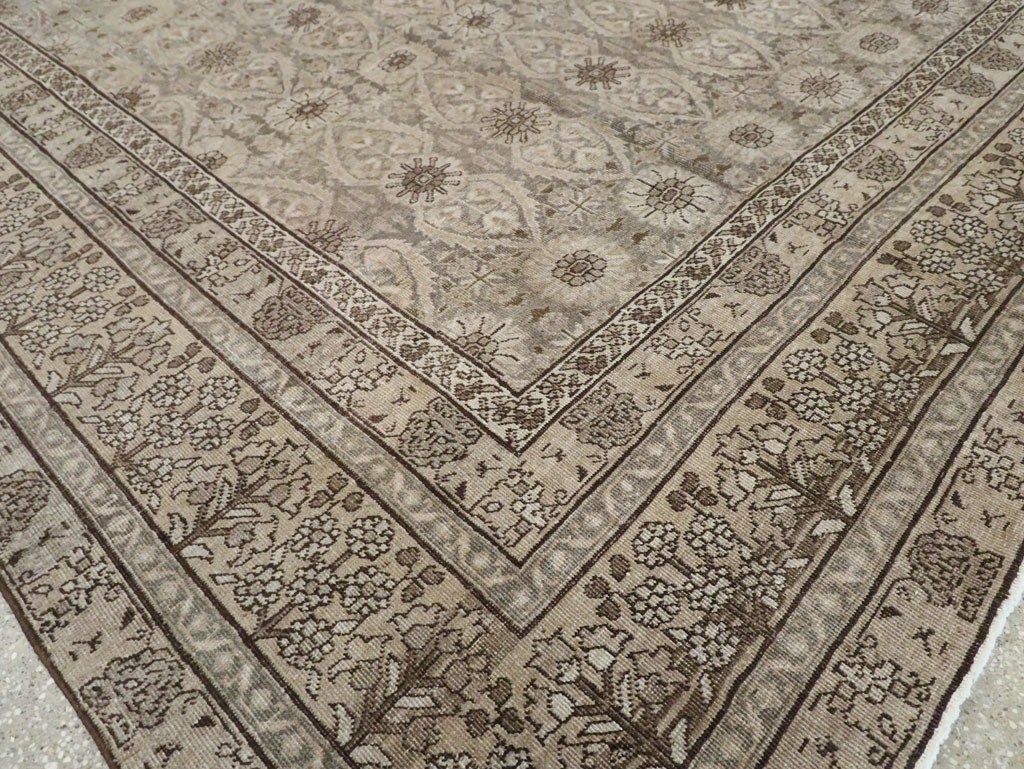 Antique Persian Tabriz Carpet, No.23647 - Galerie Shabab