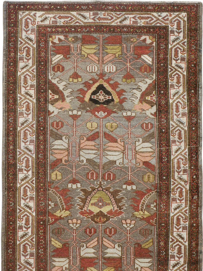 Vintage Persian Malayer Runner, No.23648 - Galerie Shabab
