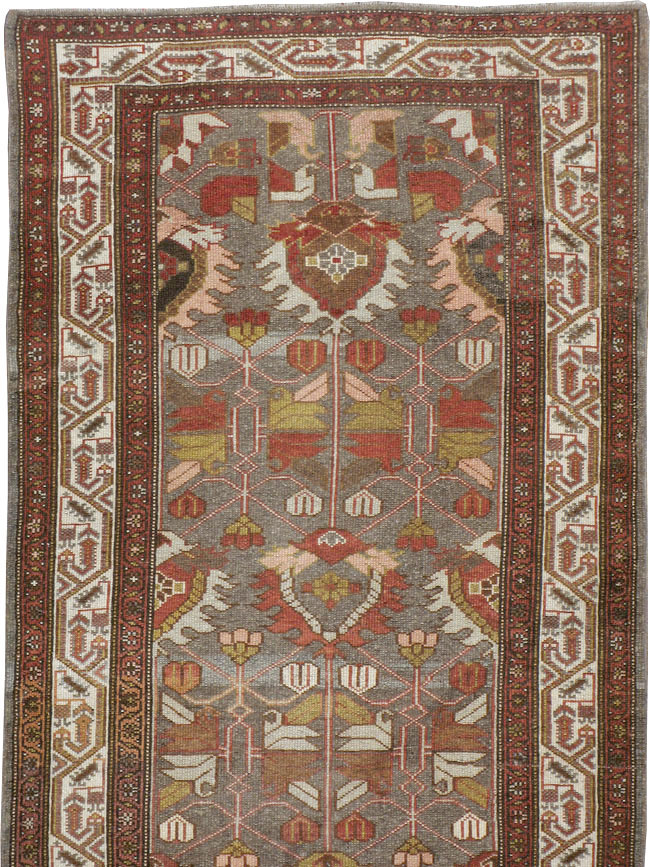 Vintage Persian Malayer Runner, No.23648 - Galerie Shabab