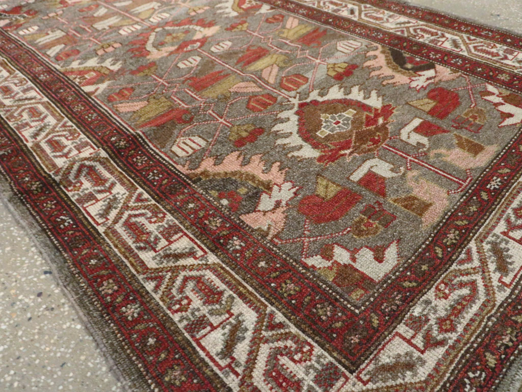 Vintage Persian Malayer Runner, No.23648 - Galerie Shabab