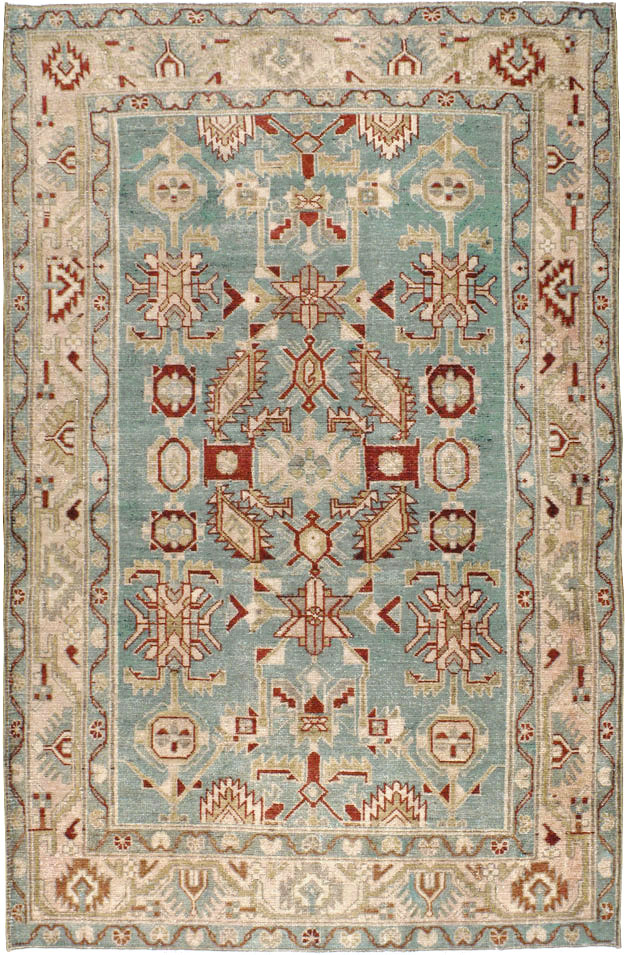 Vintage Persian Malayer Rug, No.23650 - Galerie Shabab