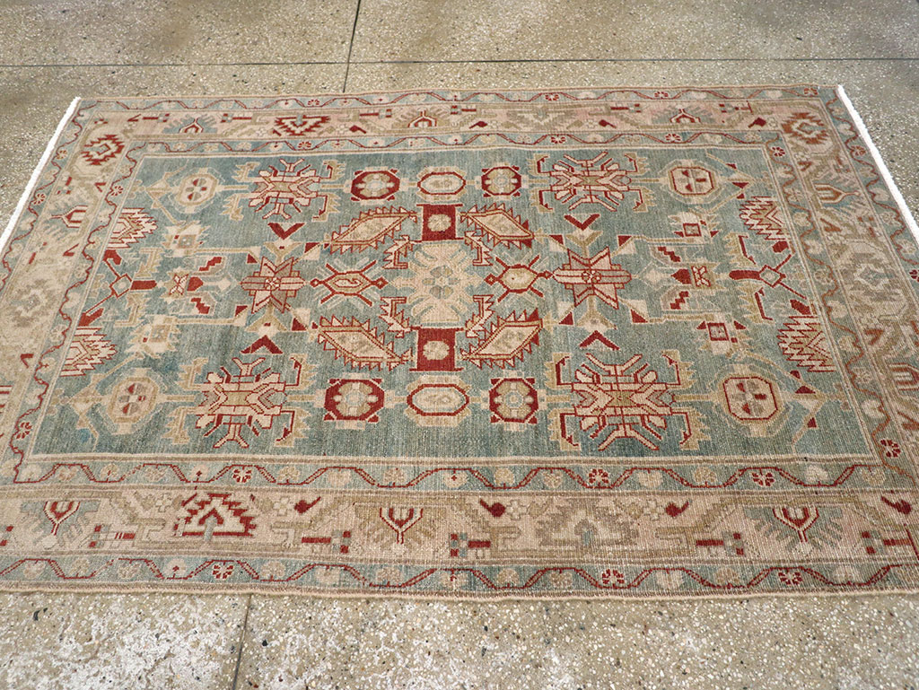 Vintage Persian Malayer Rug, No.23650 - Galerie Shabab
