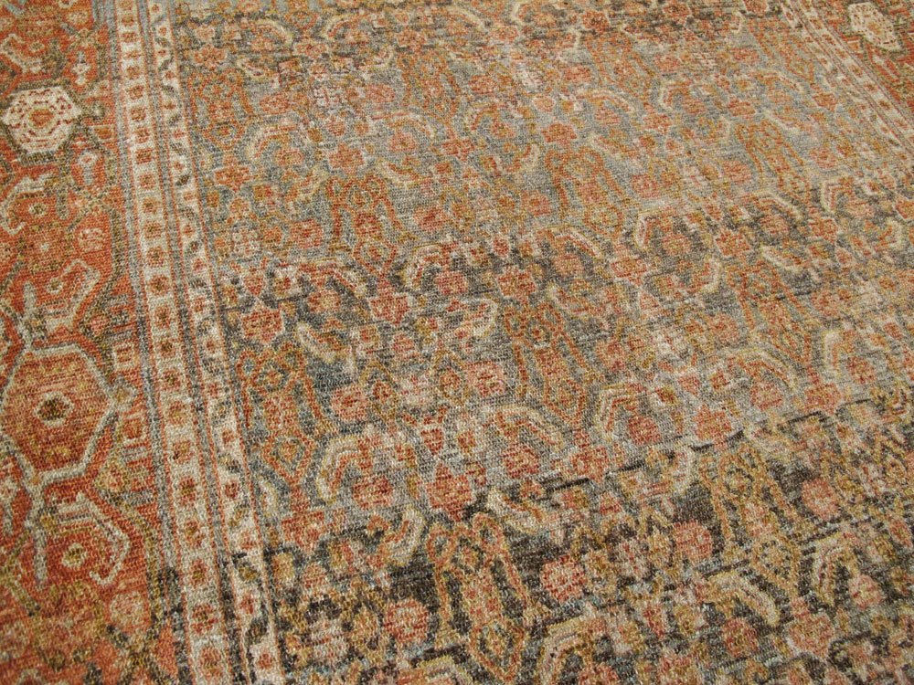 Antique Persian Senneh Malayer Runner, No.23651 - Galerie Shabab