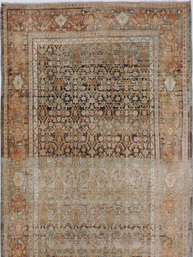 Antique Persian Senneh Malayer Runner, No.23651 - Galerie Shabab