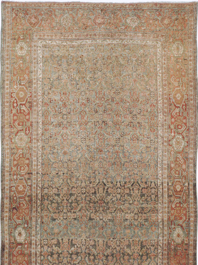 Antique Persian Senneh Malayer Runner, No.23651 - Galerie Shabab