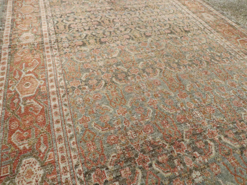 Antique Persian Senneh Malayer Runner, No.23651 - Galerie Shabab