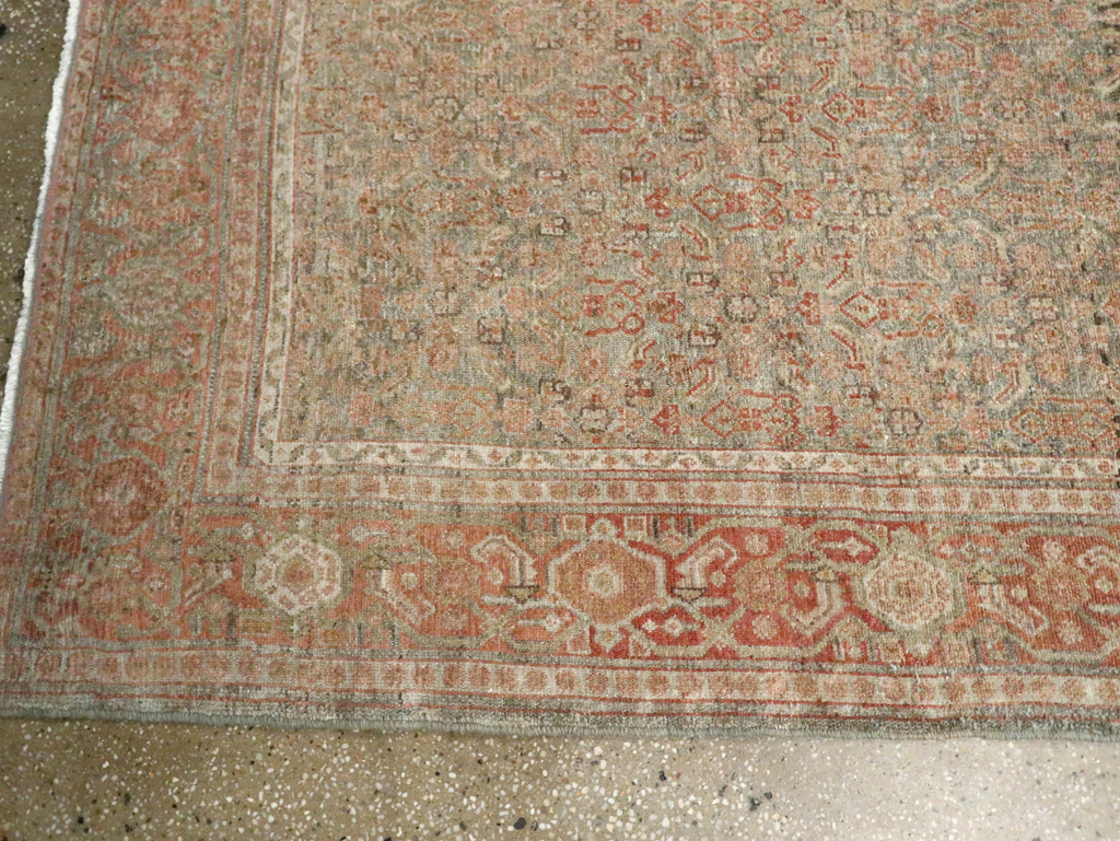 Antique Persian Senneh Malayer Runner, No.23651 - Galerie Shabab