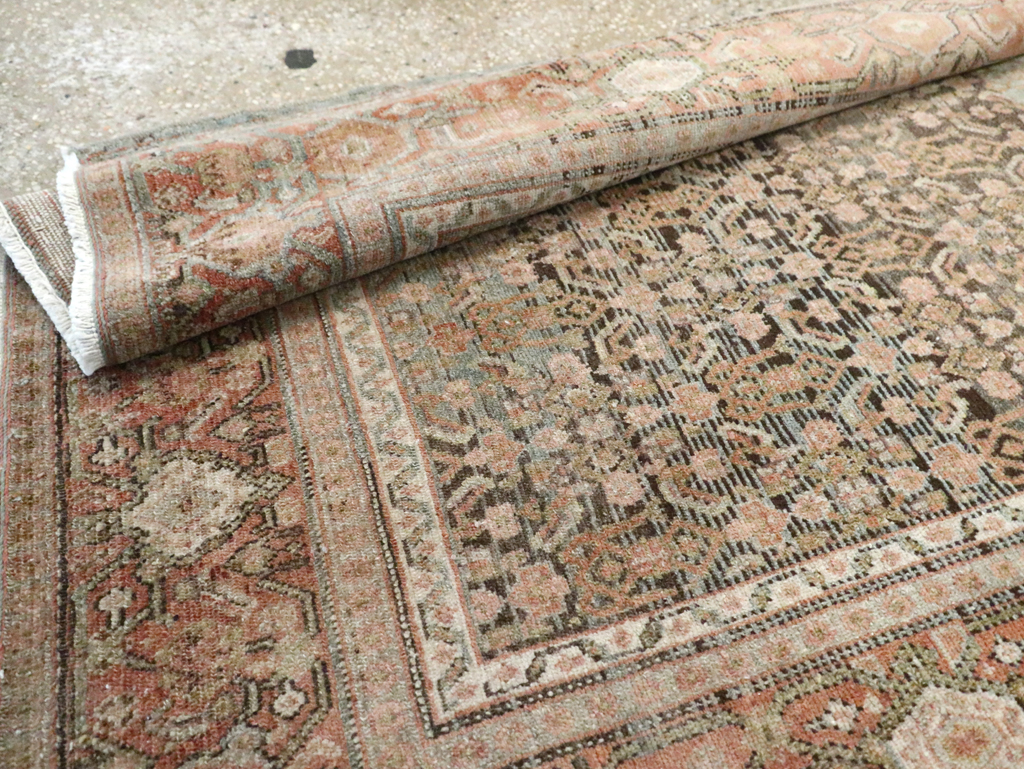Antique Persian Senneh Malayer Runner, No.23651 - Galerie Shabab