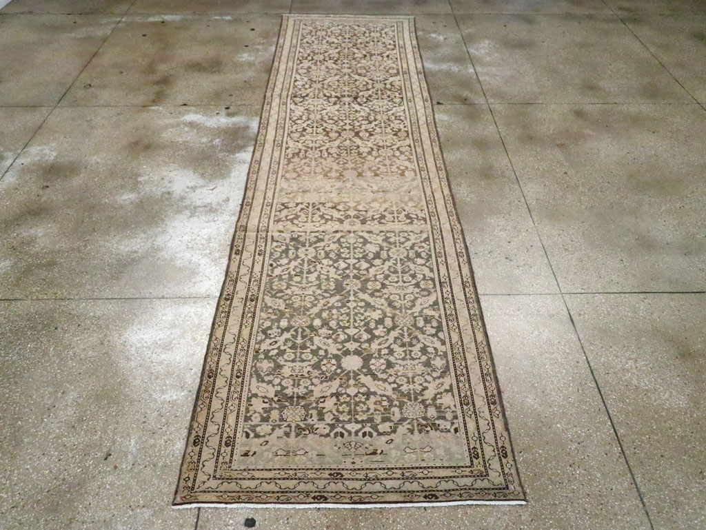 Vintage Persian Malayer Runner, No.23652 - Galerie Shabab