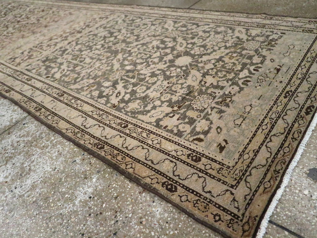 Vintage Persian Malayer Runner, No.23652 - Galerie Shabab