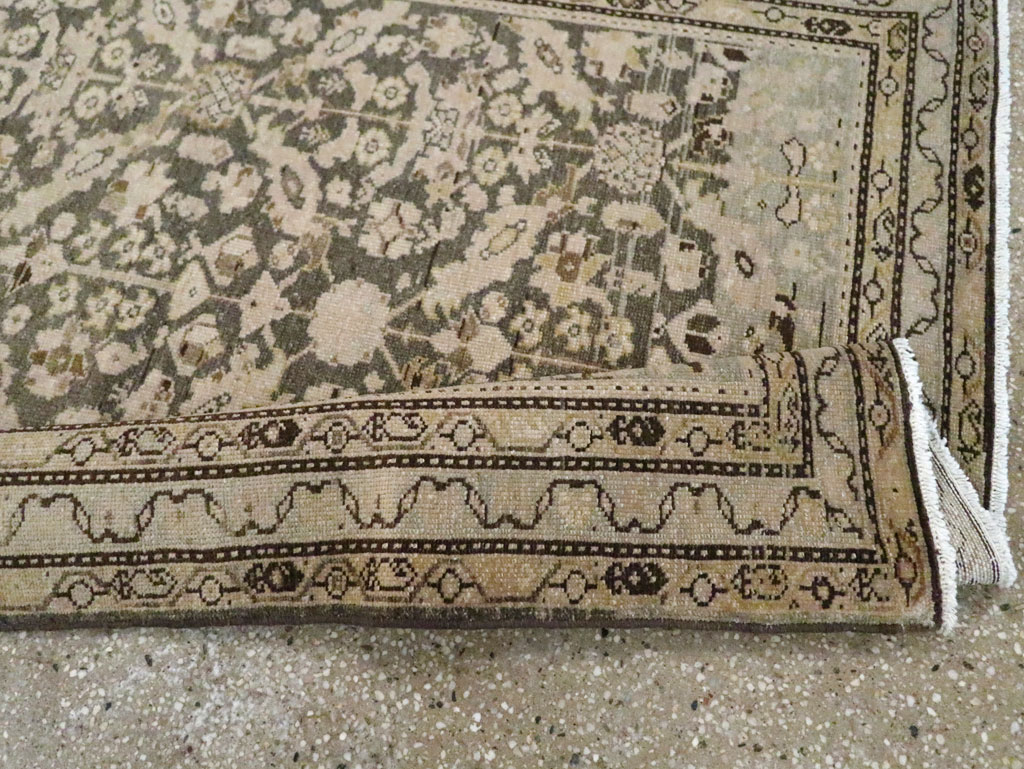 Vintage Persian Malayer Runner, No.23652 - Galerie Shabab