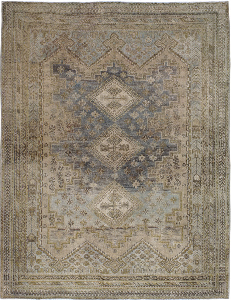 Antique Afshar Rug, No.23655 - Galerie Shabab