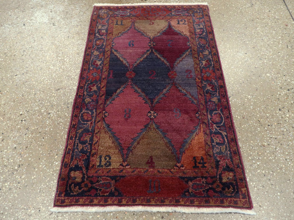 Vintage Persian Kashan Rug, No.23656 - Galerie Shabab