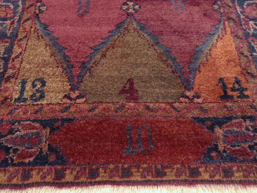 Vintage Persian Kashan Rug, No.23656 - Galerie Shabab