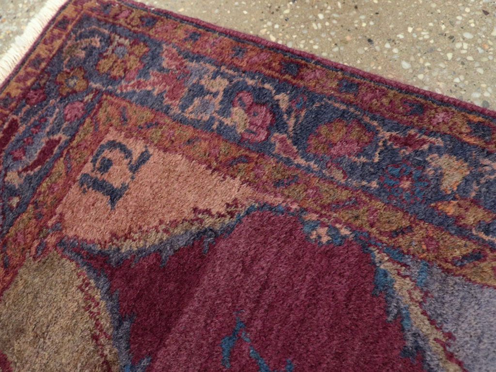 Vintage Persian Kashan Rug, No.23656 - Galerie Shabab