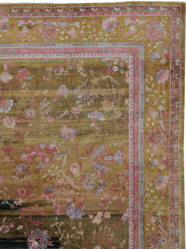 Antique Indian Lahore Rug, No.23661 - Galerie Shabab