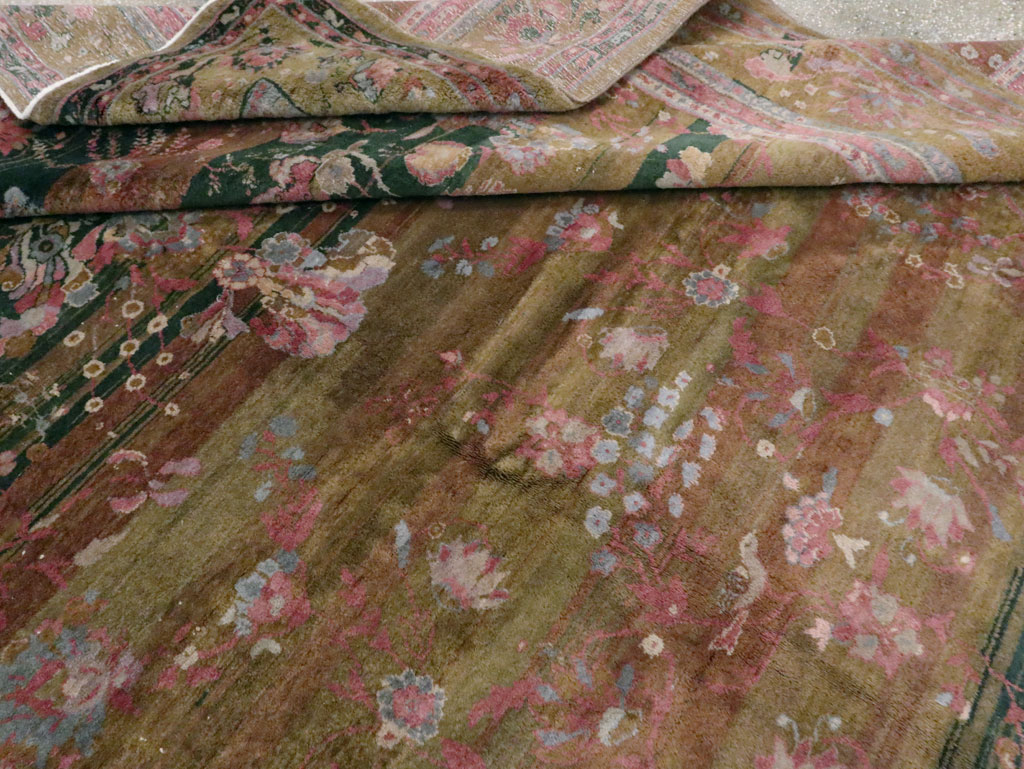 Antique Indian Lahore Rug, No.23661 - Galerie Shabab