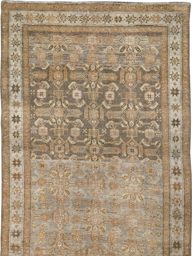 Antique Persian Bidjar Runner, No.23665 - Galerie Shabab