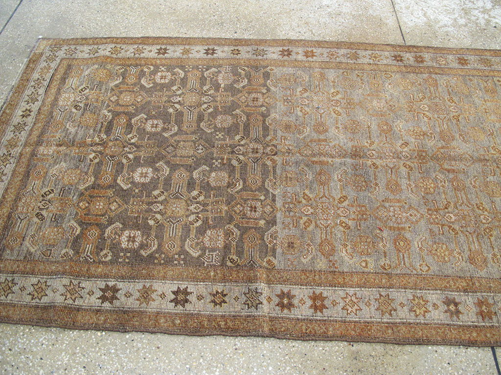 Antique Persian Bidjar Runner, No.23665 - Galerie Shabab