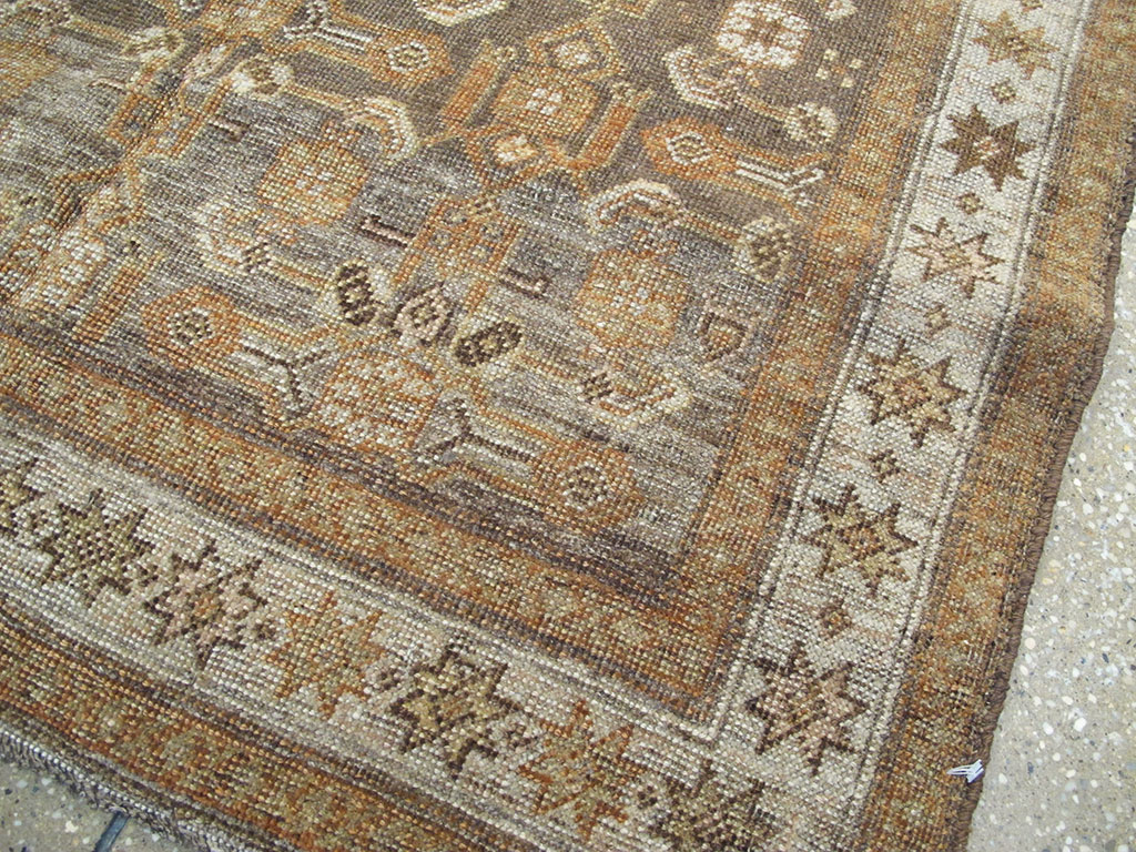 Antique Persian Bidjar Runner, No.23665 - Galerie Shabab